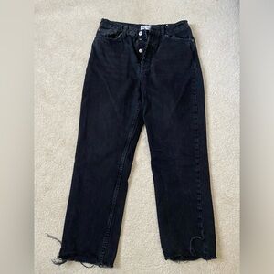 zara mom jean